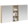 Ensemble de Meubles de Salle de Bain 3 pcs 130 x 14,5 x 70 cm 584286584286
