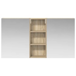 Ensemble de Meubles de Salle de Bain 3 pcs 130 x 14,5 x 70 cm 584286584286