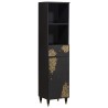 Ensemble de Meubles de Salle de Bain avec tiroir 5 pcs Noir 584288584288