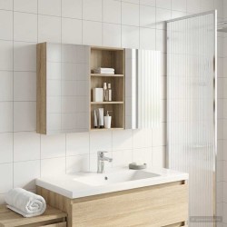 Ensemble de Meubles de Salle de Bain 3 pcs 140 x 14,5 x 70 cm 584289584289