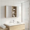 Ensemble de Meubles de Salle de Bain 3 pcs 140 x 14,5 x 70 cm 584289584289