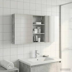 Ensemble de Meubles de Salle de Bain 3 pcs 140 x 14,5 x 70 cm 584291584291