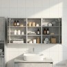 Ensemble de Meubles de Salle de Bain 3 pcs 140 x 14,5 x 70 cm 584291584291