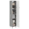 Ensemble de Meubles 2 pcs Sonoma gris 33 x 34,5 x 89,5 cm 584294584294