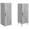 Ensemble de Meubles 2 pcs Sonoma gris 33 x 34,5 x 89,5 cm 584294584294