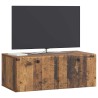 Meuble TV mural 78,5 x 41 x 30 cm Bois ancien Bois d'ingénierie 584295584295