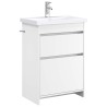 Ensemble de mobilier de salle de bain Blanc 61 x 40 x 84,5 cm 584307584307