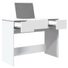 Coiffeuse avec miroir blanc 100x45x76 cm 584310584310