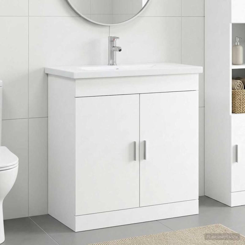 Ensemble de mobilier de salle de bain Blanc 81 x 40 x 84,5 cm 584321584321