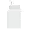 Ensemble de mobilier de salle de bain 2 pcs Blanc 584326584326