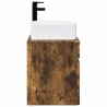 Meuble de lavabo mural Chêne fumé 49 x 41 x 63 cm 584328584328