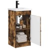 Meuble de salle de bain avec évier Chêne fumé 42 x 40 x 84,5 cm 584335584335
