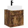 Meuble de lavabo mural Chêne fumé 49 x 41 x 63 cm 584340584340