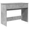 Coiffeuse avec miroir gris béton 100x45x76 cm 584343584343