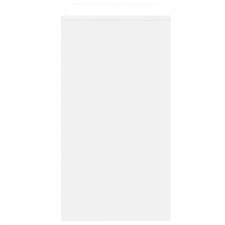 Coiffeuse et tabouret blanc 60x40x113,5 cm 584345584345
