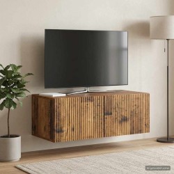 Meuble TV mural Bois ancien 78,5 x 41 x 30 cm Bois d'ingénierie 584355584355