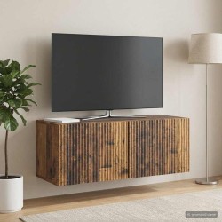 Meuble TV mural Bois ancien 78,5 x 31 x 30 cm Bois d'ingénierie 584356584356