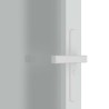Porte intérieure 93x201,5 cm Blanc Verre mat et aluminium 584370584370