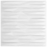 Panneaux muraux 24 pcs Pierre Blanche 50 x 50 cm Mousse XPS 584418584418