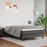 Matelas de lit à ressorts ensachés fermeté moyenne Gris 120x200x20cm Similicuir 584423584423