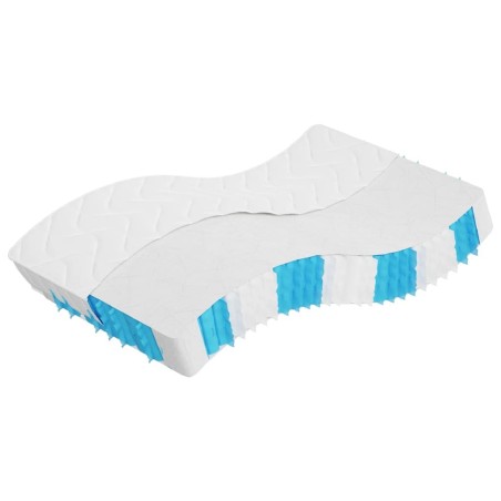 Matelas à ressorts ensachés dureté moyenne 120x200 cm 584430584430