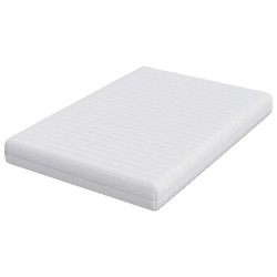 Matelas Blanc 140 x 190 cm Ressort ensaché 584433584433