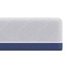 Matelas Blanc et Bleu 80 x 200 cm Tissu jacquard 584435584435