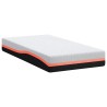 Matelas Blanc et Gris 100 x 200 cm Tissu jacquard 584436584436