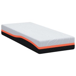 Matelas Blanc et Gris 70 x 200 cm Tissu jacquard 584437584437
