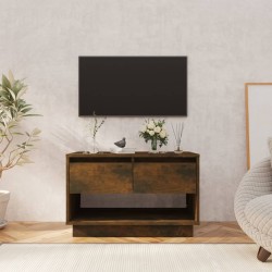Meuble TV chêne fumé 70x41x44 cm bois d'ingénierie 584440584440