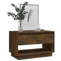 Meuble TV chêne fumé 70x41x44 cm bois d'ingénierie 584440584440