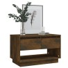 Meuble TV chêne fumé 70x41x44 cm bois d'ingénierie 584440584440