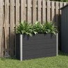 Jardinière surélevée Noir 150 x 50 x 91 cm 584441584441