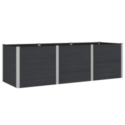 Jardinière surélevée Noir 300 x 100 x 91 cm 584443584443