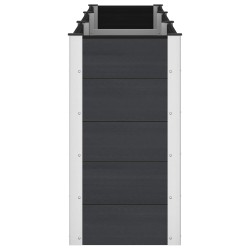 Jardinière surélevée Noir 300 x 50 x 91 cm 584445584445