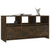 Meuble TV Chêne fumé 102x37,5x52,5 cm Bois d'ingénierie 584451584451