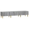 Meuble TV 147 x 34,5 x 30 cm Sonoma gris Bois d'ingénierie 584457584457