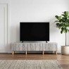 Meuble TV 147 x 34,5 x 30 cm Sonoma gris Bois d'ingénierie 584457584457