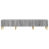 Meuble TV 147 x 34,5 x 30 cm Sonoma gris Bois d'ingénierie 584457584457