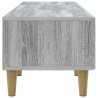 Meuble TV 147 x 34,5 x 30 cm Sonoma gris Bois d'ingénierie 584457584457