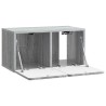 Meuble TV mural 59,5 x 31 x 30 cm Sonoma gris Bois d'ingénierie 584458584458