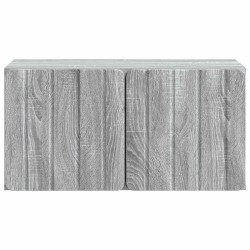 Meuble TV mural 59,5 x 31 x 30 cm Sonoma gris Bois d'ingénierie 584458584458