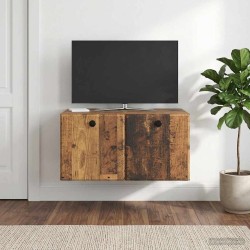 Meuble TV mural 59,5 x 41 x 30 cm Bois ancien Bois d'ingénierie 584460584460