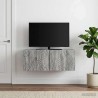 Meuble TV mural 59,5 x 41 x 30 cm Sonoma gris Bois d'ingénierie 584461584461