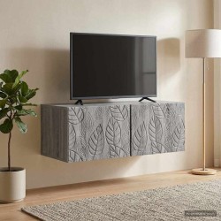 Meuble TV mural 59,5 x 41 x 30 cm Sonoma gris Bois d'ingénierie 584461584461