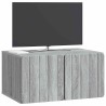 Meuble TV mural 59,5 x 41 x 30 cm Sonoma gris Bois d'ingénierie 584462584462