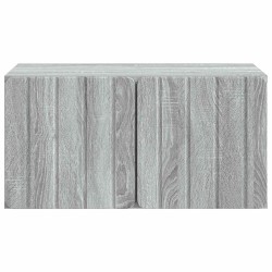 Meuble TV mural 59,5 x 41 x 30 cm Sonoma gris Bois d'ingénierie 584462584462