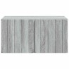 Meuble TV mural 59,5 x 41 x 30 cm Sonoma gris Bois d'ingénierie 584462584462