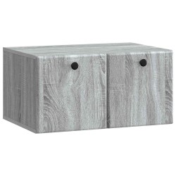 Meuble TV mural 59,5 x 41 x 30 cm Sonoma gris Bois d'ingénierie 584463584463