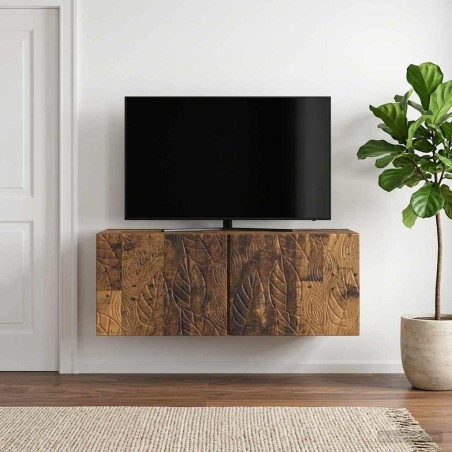 Meuble TV mural 78,5 x 31 cm Bois ancien Bois d'ingénierie 584464584464